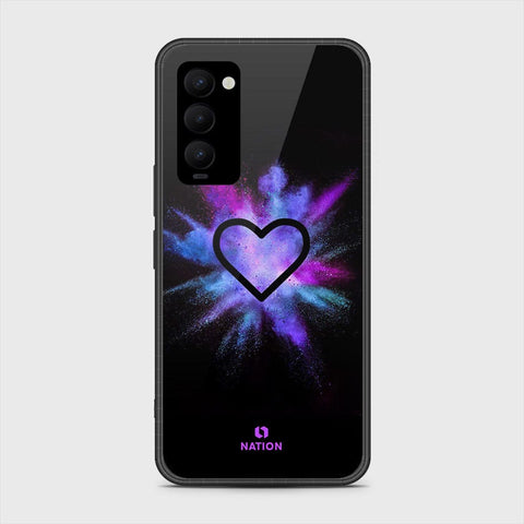 Tecno Camon 18T Cover- Onation Heart Series - HQ Premium Shine Durable Shatterproof Case - Soft Silicon Borders