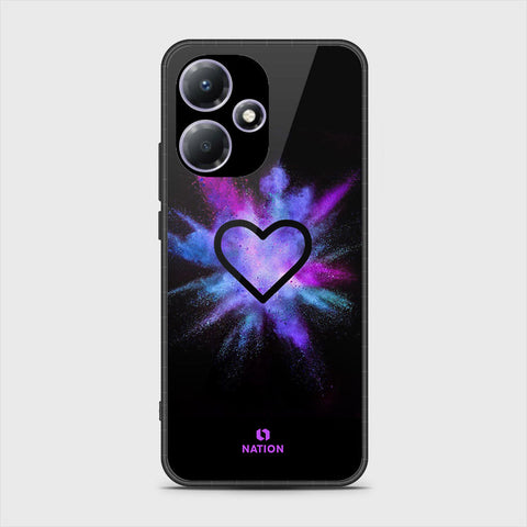 Infinix Hot 30 Play  Cover- Onation Heart Series - HQ Premium Shine Durable Shatterproof Case