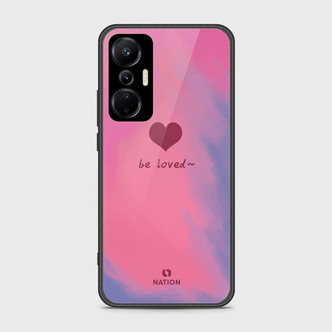 Infinix Hot 20S Cover- Onation Heart Series - HQ Ultra Shine Premium Infinity Glass Soft Silicon Borders Case