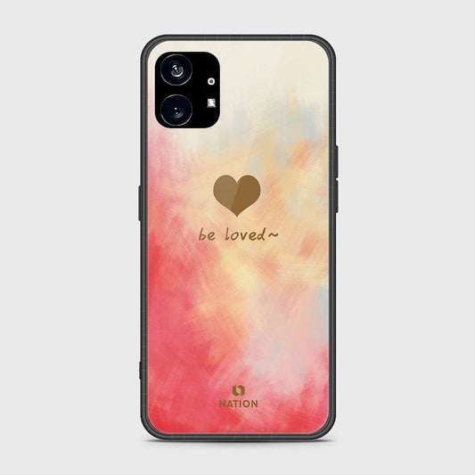 Nothing Phone 1 Cover- Onation Heart Series - HQ Premium Shine Durable Shatterproof Case - Soft Silicon Borders