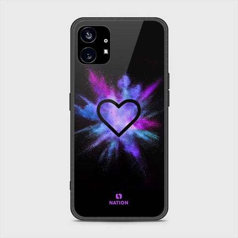 Nothing Phone 1 Cover- Onation Heart Series - HQ Premium Shine Durable Shatterproof Case - Soft Silicon Borders