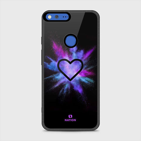 Google Pixel Cover- Onation Heart Series - HQ Premium Shine Durable Shatterproof Case