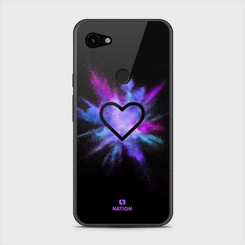 Google Pixel 3a Cover- Onation Heart Series - HQ Premium Shine Durable Shatterproof Case