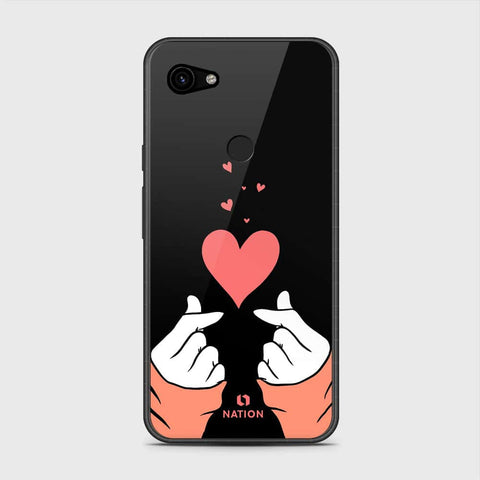 Google Pixel 3a XL Cover- Onation Heart Series - HQ Premium Shine Durable Shatterproof Case