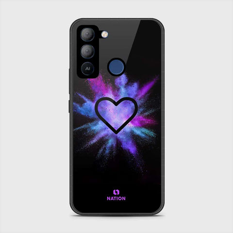 Tecno Pop 5 LTE Cover- Onation Heart Series - HQ Premium Shine Durable Shatterproof Case