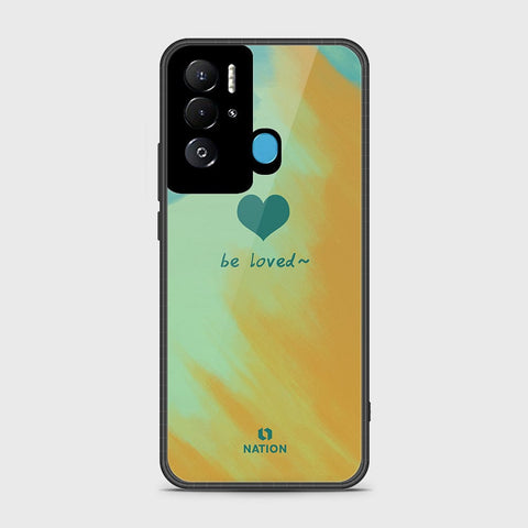 Tecno Pova Neo Cover- Onation Heart Series - HQ Ultra Shine Premium Infinity Glass Soft Silicon Borders Case