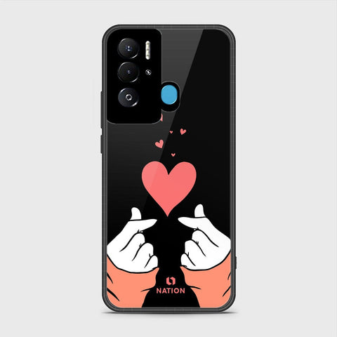 Tecno Pova Neo Cover- Onation Heart Series - HQ Premium Shine Durable Shatterproof Case