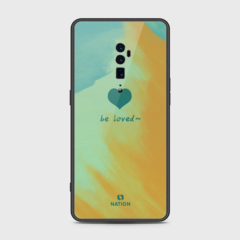 Oppo Reno 10x Zoom Cover- Onation Heart Series - HQ Premium Shine Durable Shatterproof Case - Soft Silicon Borders