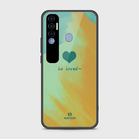 Tecno Spark 7 Pro Cover- Onation Heart Series - HQ Premium Shine Durable Shatterproof Case