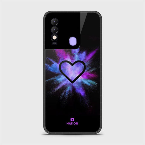 Tecno Spark 8 Cover- Onation Heart Series - HQ Premium Shine Durable Shatterproof Case