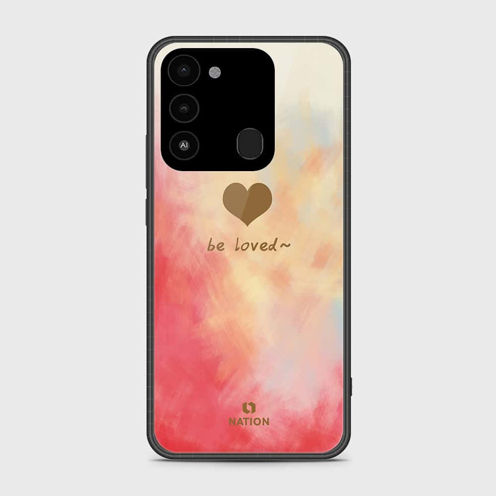 Tecno Spark Go 2022 Cover- Onation Heart Series - HQ Premium Shine Durable Shatterproof Case