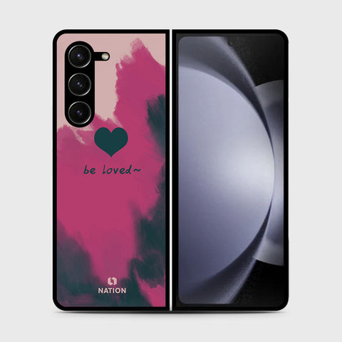 Samsung Galaxy Z Fold 5 5G  Cover- Onation Heart Series - HQ Premium Shine Durable Shatterproof Case