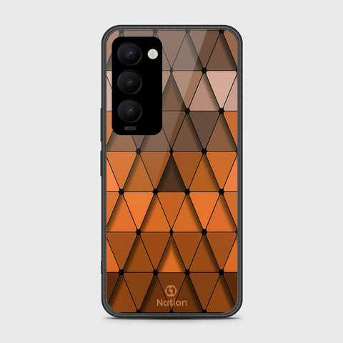 Tecno Camon 18 Premier Cover- Onation Pyramid Series - HQ Ultra Shine Premium Infinity Glass Soft Silicon Borders Case