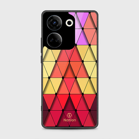 Tecno Camon 20  Cover- Onation Pyramid Series - HQ Premium Shine Durable Shatterproof Case