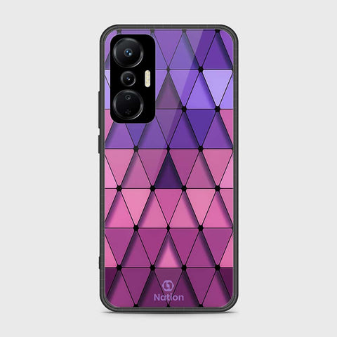 Infinix Hot 20S Cover- Onation Pyramid Series - HQ Ultra Shine Premium Infinity Glass Soft Silicon Borders Case
