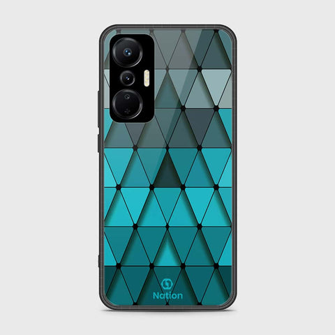 Infinix Hot 20S Cover- Onation Pyramid Series - HQ Ultra Shine Premium Infinity Glass Soft Silicon Borders Case