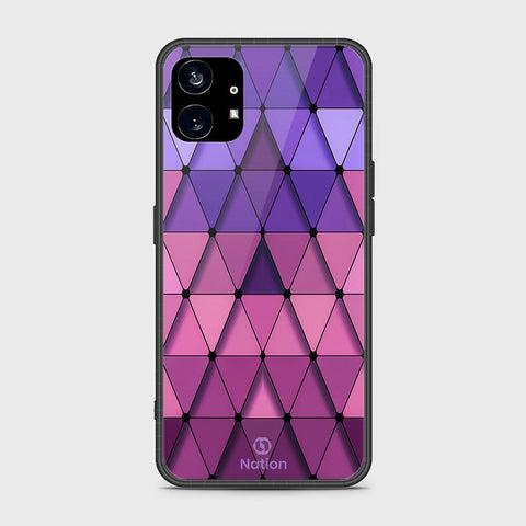 Nothing Phone 1 Cover- Onation Pyramid Series - HQ Premium Shine Durable Shatterproof Case - Soft Silicon Borders