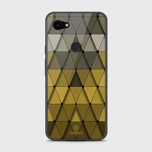 Google Pixel 3a XL Cover- Onation Pyramid Series - HQ Premium Shine Durable Shatterproof Case