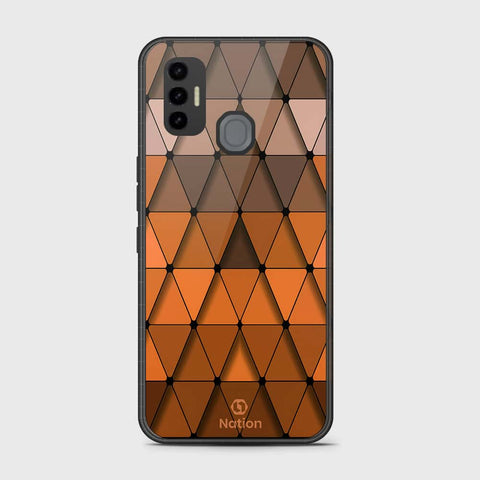 Tecno Spark 7T Cover- Onation Pyramid Series - HQ Premium Shine Durable Shatterproof Case