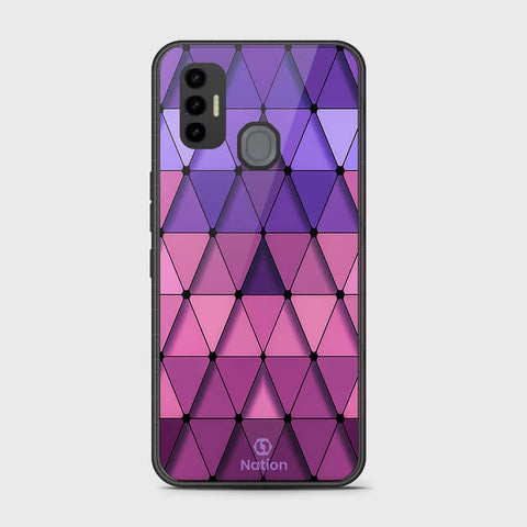 Tecno Spark 7T Cover- Onation Pyramid Series - HQ Premium Shine Durable Shatterproof Case