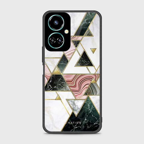 Tecno Camon 19 Cover- O'Nation Shades of Marble Series - HQ Premium Shine Durable Shatterproof Case