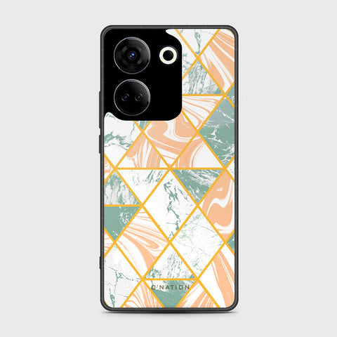 Tecno Camon 20  Cover- O'Nation Shades of Marble Series - HQ Premium Shine Durable Shatterproof Case