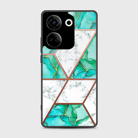Tecno Camon 20  Cover- O'Nation Shades of Marble Series - HQ Premium Shine Durable Shatterproof Case