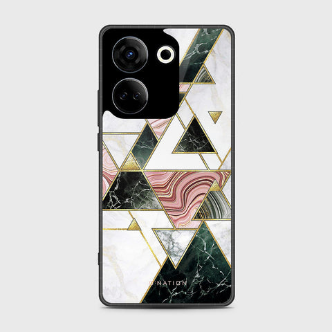 Tecno Camon 20  Cover- O'Nation Shades of Marble Series - HQ Premium Shine Durable Shatterproof Case