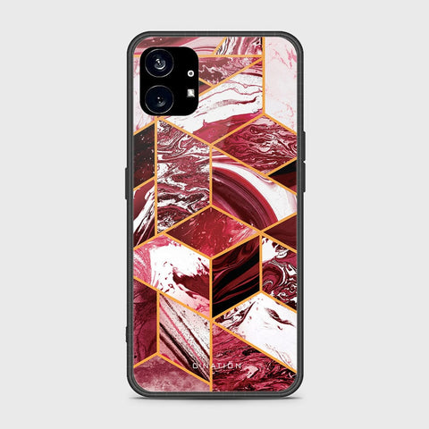 Nothing Phone 1 Cover- O'Nation Shades of Marble Series - HQ Premium Shine Durable Shatterproof Case - Soft Silicon Borders