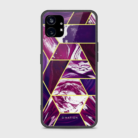 Nothing Phone 1 Cover- O'Nation Shades of Marble Series - HQ Premium Shine Durable Shatterproof Case - Soft Silicon Borders