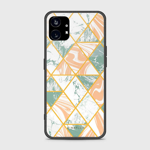 Nothing Phone 1 Cover- O'Nation Shades of Marble Series - HQ Premium Shine Durable Shatterproof Case - Soft Silicon Borders