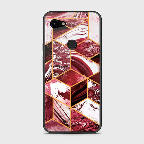 Google Pixel 3a Cover- O'Nation Shades of Marble Series - HQ Premium Shine Durable Shatterproof Case