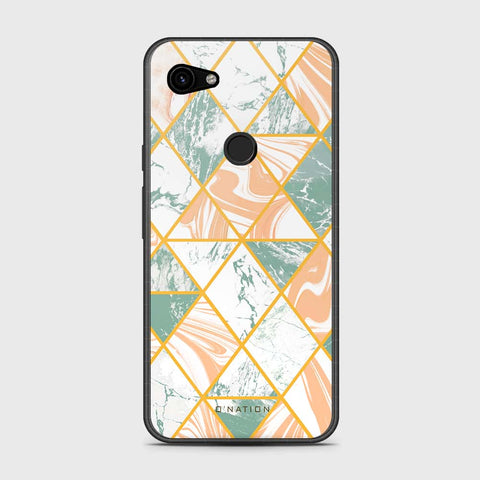 Google Pixel 3a Cover- O'Nation Shades of Marble Series - HQ Premium Shine Durable Shatterproof Case