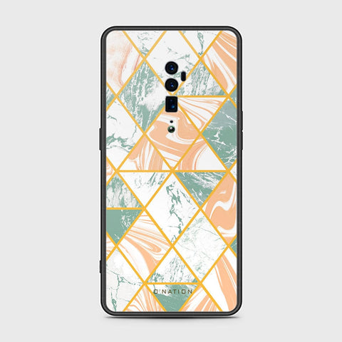 Oppo Reno 10x Zoom Cover- O'Nation Shades of Marble Series - HQ Premium Shine Durable Shatterproof Case - Soft Silicon Borders