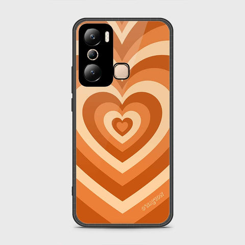 Infinix Hot 20i Cover- O'Nation Heartbeat Series - HQ Ultra Shine Premium Infinity Glass Soft Silicon Borders Case