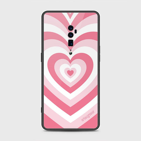 Oppo Reno 10x Zoom Cover- O'Nation Heartbeat Series - HQ Premium Shine Durable Shatterproof Case - Soft Silicon Borders