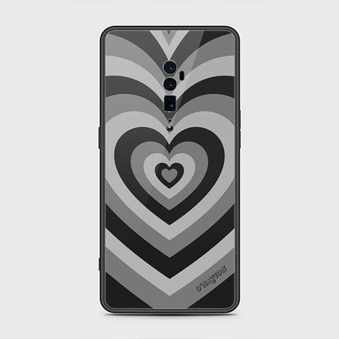 Oppo Reno 10x Zoom Cover- O'Nation Heartbeat Series - HQ Premium Shine Durable Shatterproof Case - Soft Silicon Borders