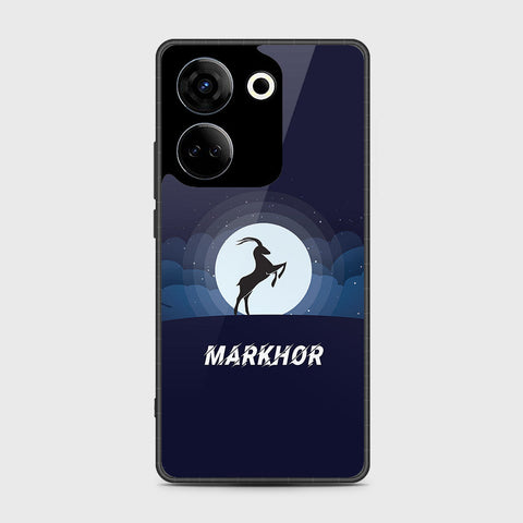 Tecno Camon 20 Pro  Cover- Markhor Series - HQ Premium Shine Durable Shatterproof Case
