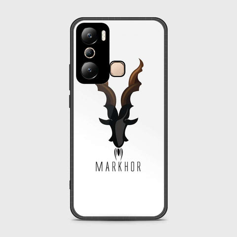 Infinix Hot 20i Cover- Markhor Series - HQ Ultra Shine Premium Infinity Glass Soft Silicon Borders Case