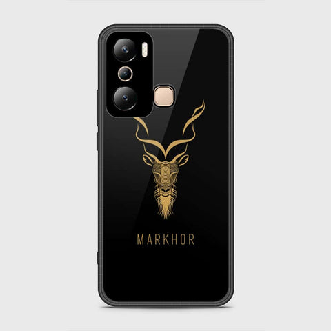 Infinix Hot 20i Cover- Markhor Series - HQ Ultra Shine Premium Infinity Glass Soft Silicon Borders Case