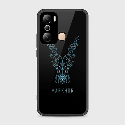 Infinix Hot 20i Cover- Markhor Series - HQ Ultra Shine Premium Infinity Glass Soft Silicon Borders Case