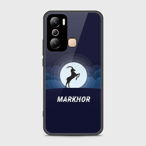 Infinix Hot 20i Cover- Markhor Series - HQ Ultra Shine Premium Infinity Glass Soft Silicon Borders Case