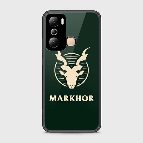 Infinix Hot 20i Cover- Markhor Series - HQ Ultra Shine Premium Infinity Glass Soft Silicon Borders Case