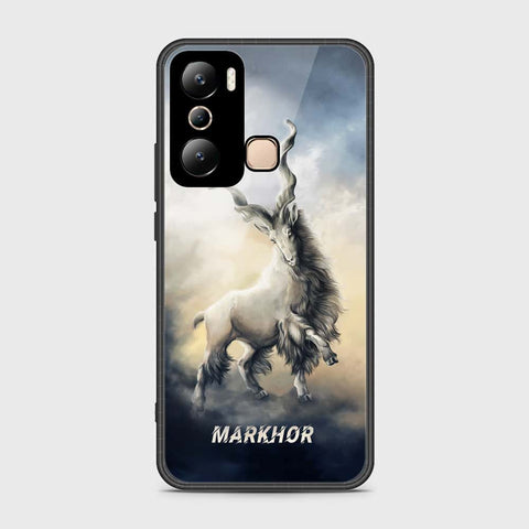 Infinix Hot 20i Cover- Markhor Series - HQ Ultra Shine Premium Infinity Glass Soft Silicon Borders Case