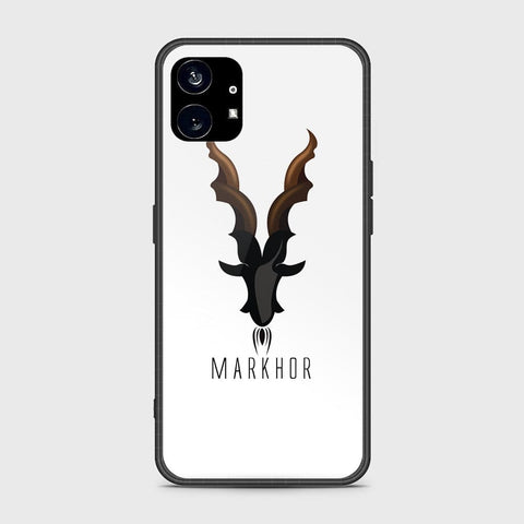 Nothing Phone 1 Cover- Markhor Series - HQ Premium Shine Durable Shatterproof Case - Soft Silicon Borders