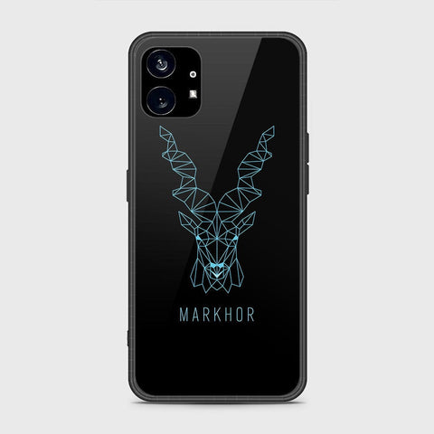 Nothing Phone 1 Cover- Markhor Series - HQ Premium Shine Durable Shatterproof Case - Soft Silicon Borders