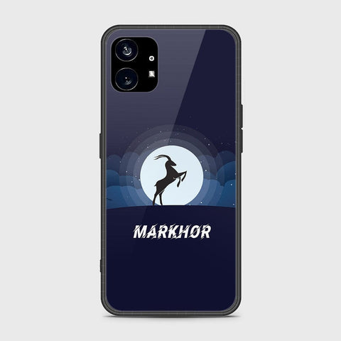 Nothing Phone 1 Cover- Markhor Series - HQ Premium Shine Durable Shatterproof Case - Soft Silicon Borders