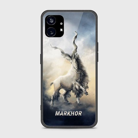 Nothing Phone 1 Cover- Markhor Series - HQ Premium Shine Durable Shatterproof Case - Soft Silicon Borders