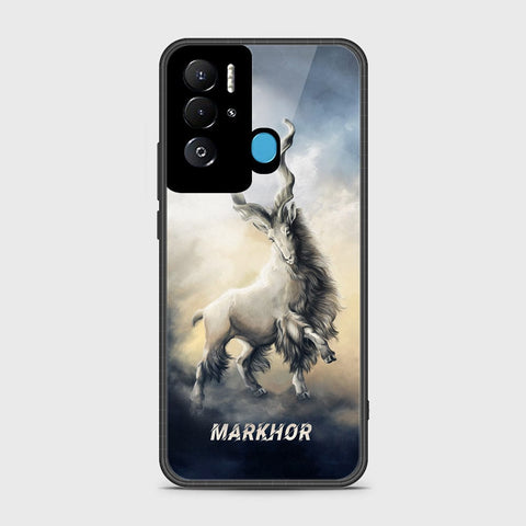 Tecno Pova Neo Cover- Markhor Series - HQ Ultra Shine Premium Infinity Glass Soft Silicon Borders Case