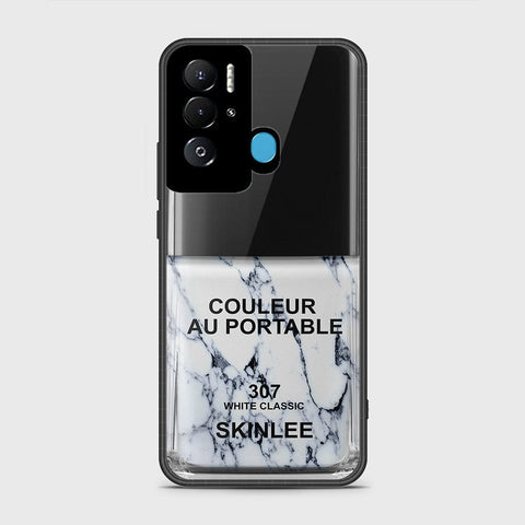 Tecno Pova Neo Cover- Couleur Au Portable Series - HQ Ultra Shine Premium Infinity Glass Soft Silicon Borders Case